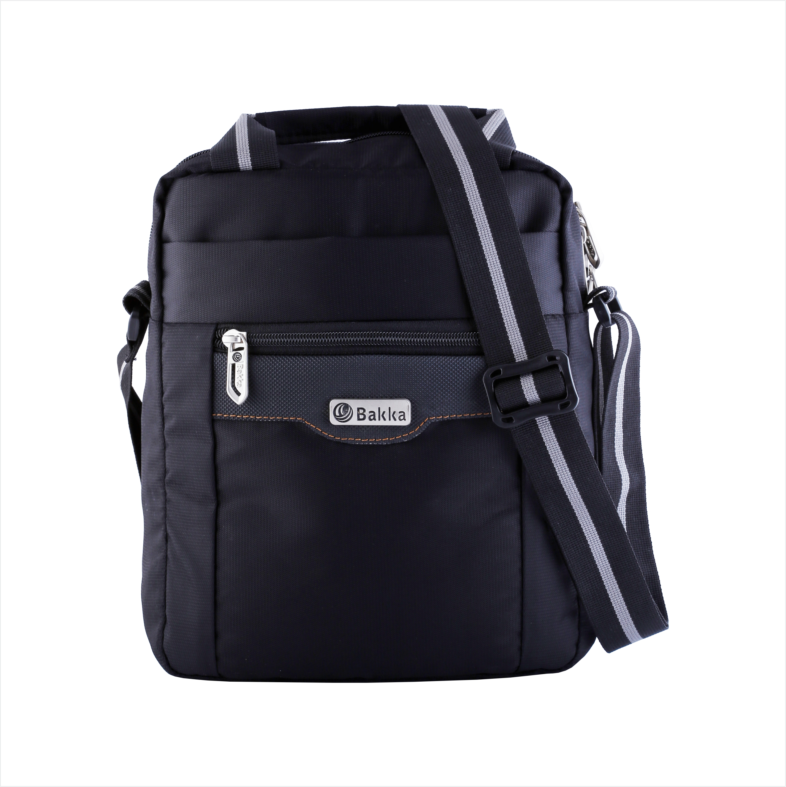 Bakka Sling Cross Body Travel Office Business Messenger Bag (BCB-102) Black