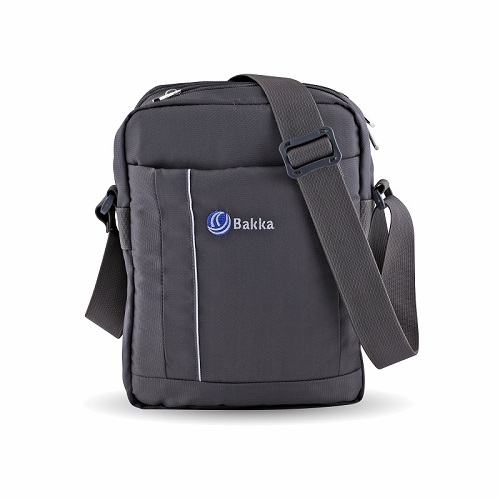 Bakka Travel Office Business Messenger Bag for Men & Women (BCB-101) (Grey)