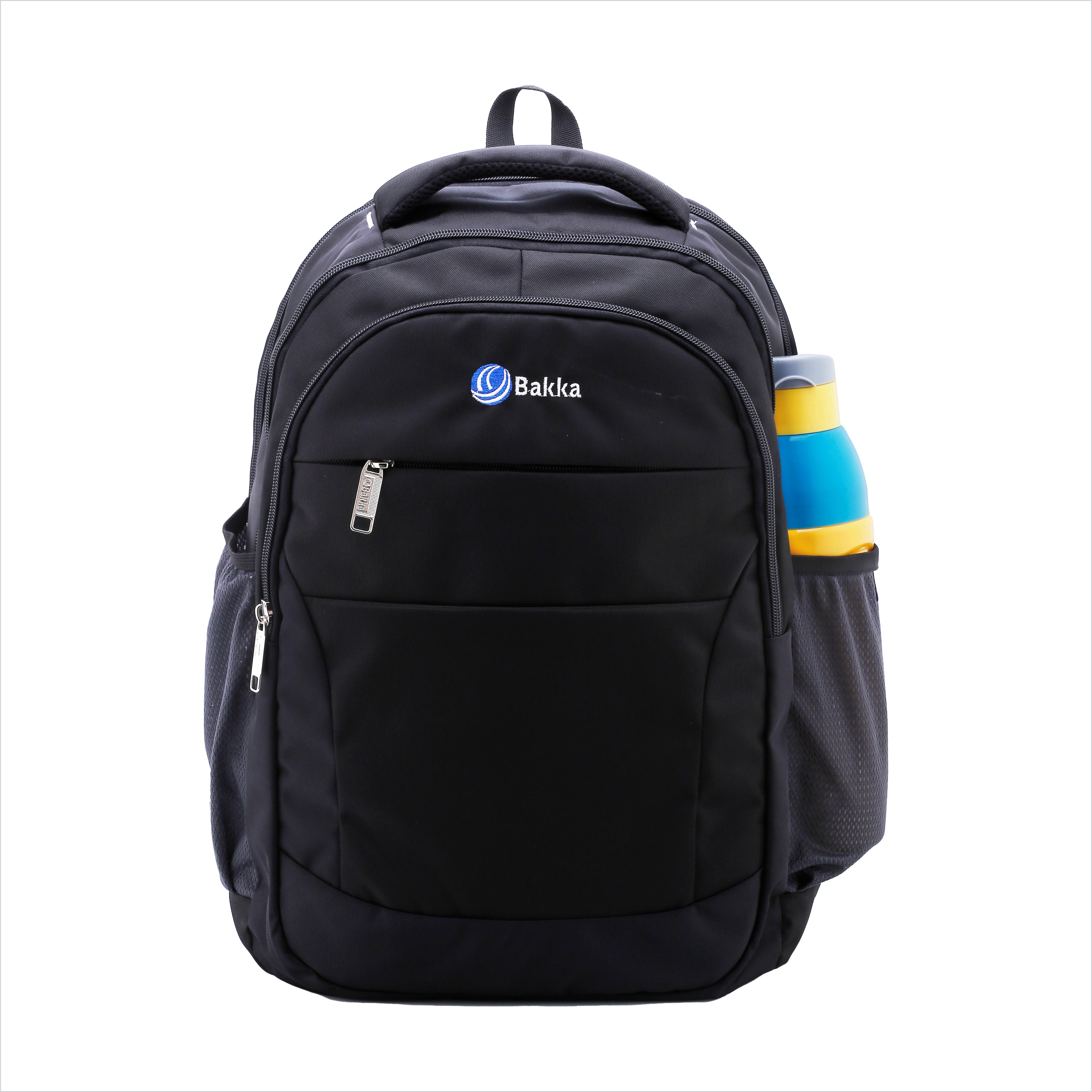 Bakka Light Weight 32L Day Travel Backpack for School, College & Office for Men and Women B-205 (BLACK) 