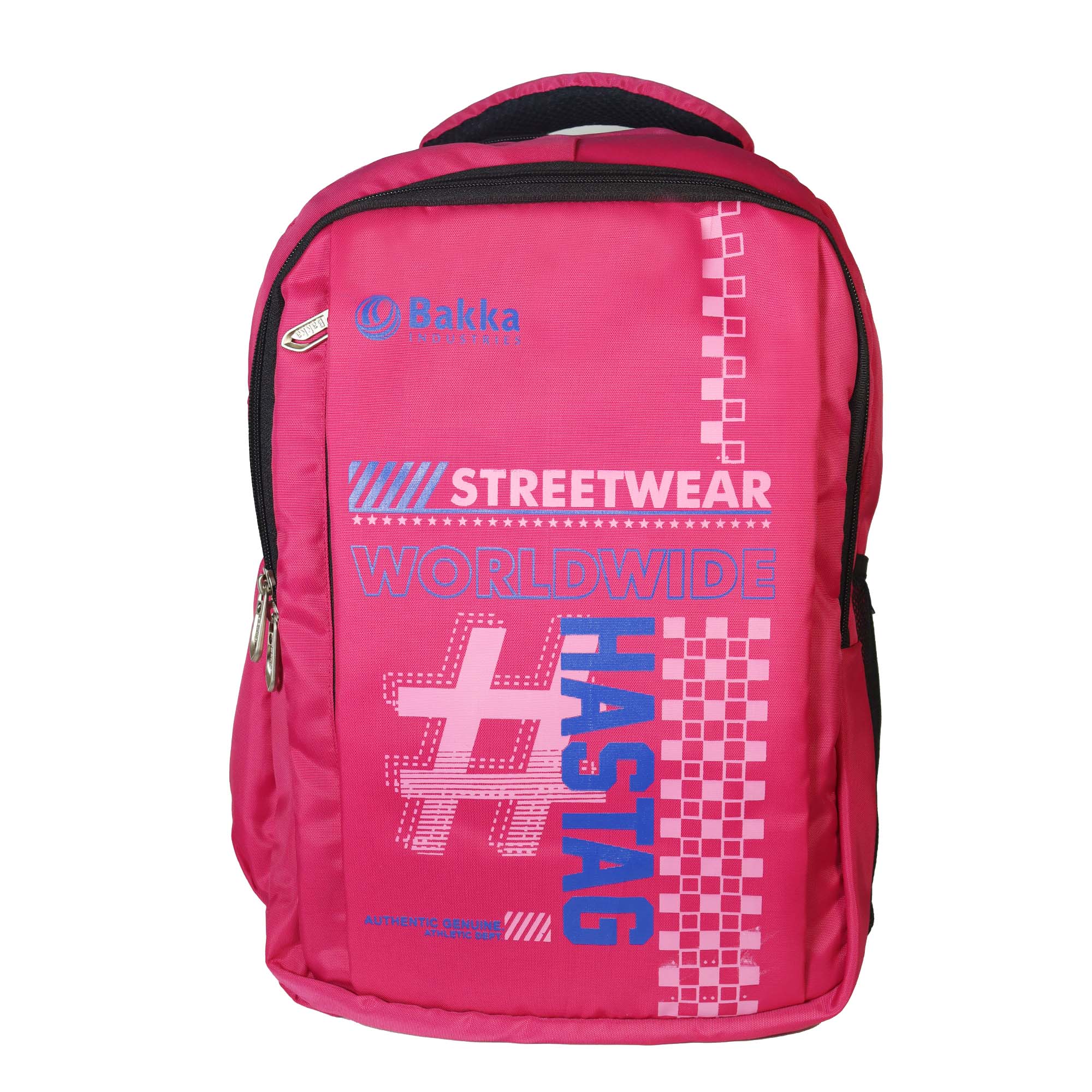 Bakka Light Weight 36L Day Travel Backpack for School, College & Office for Men and Women B-203 (Pink)