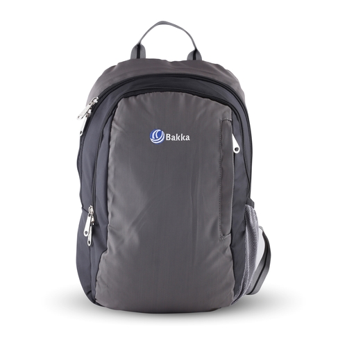 Bakka Light Weight Backpack (B 201) (Grey)