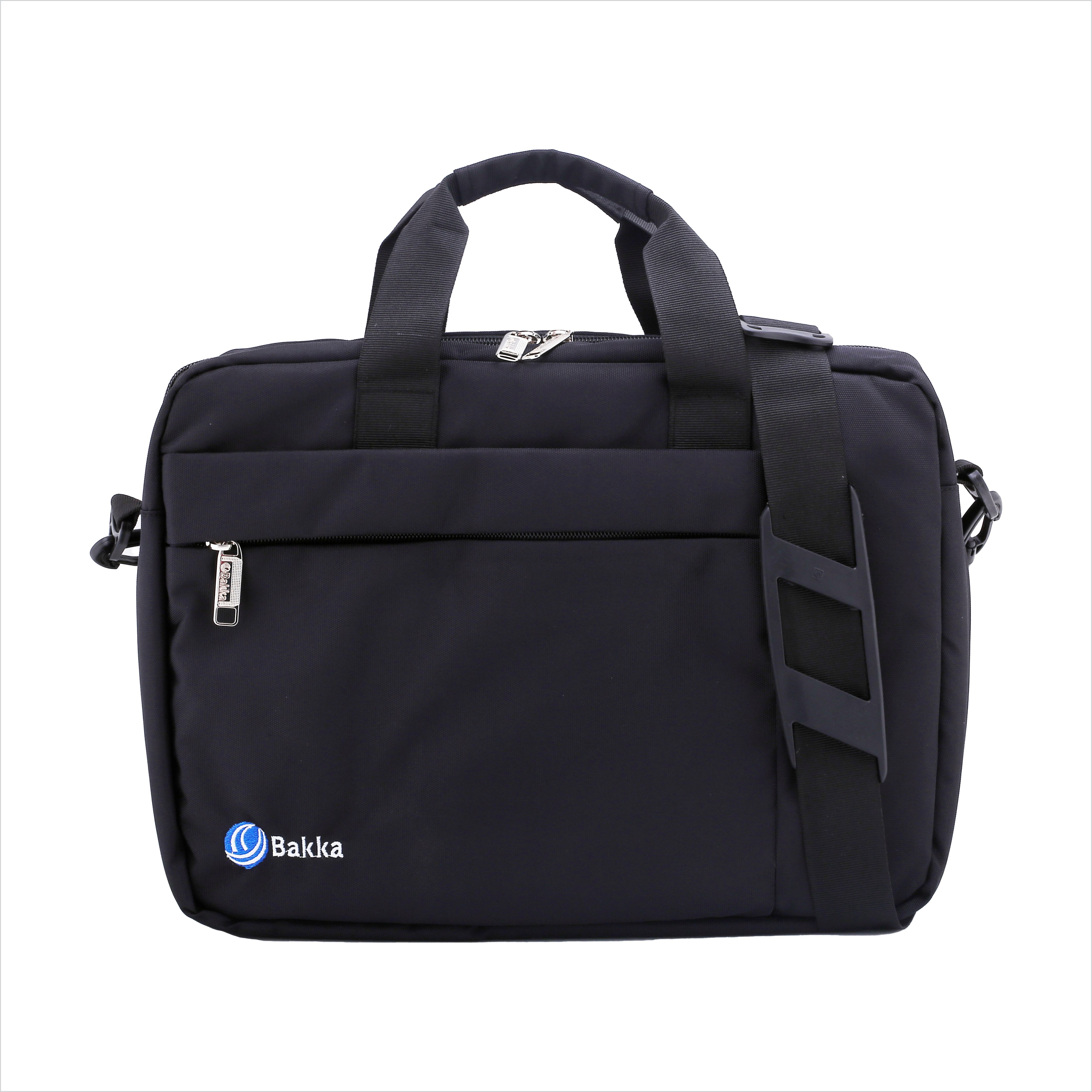 Bakka Light Weight Laptop Messenger bag for School, College & Office for Men and Women BMB-401 (BLACK)