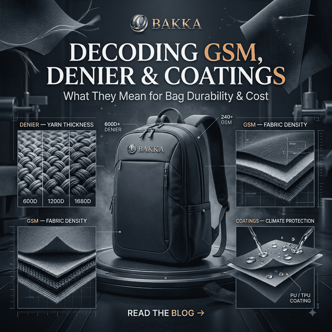 Decoding GSM, Denier & Coatings: What They Mean for Bag Durability and Cost