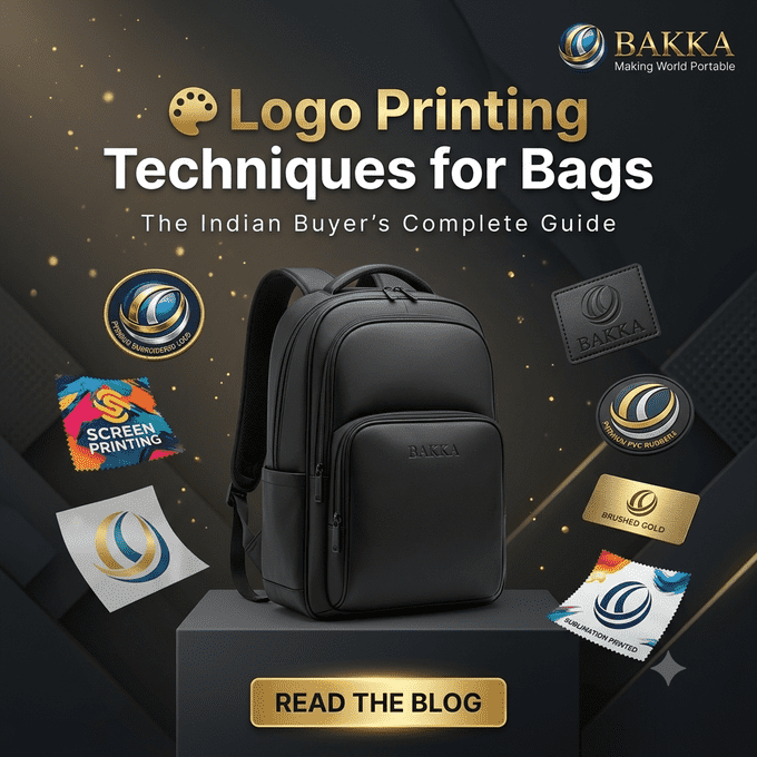 Logo Printing Techniques for Bags: The Complete Guide for Indian Buyers (Screen Printing, Embroidery, DTF & More)