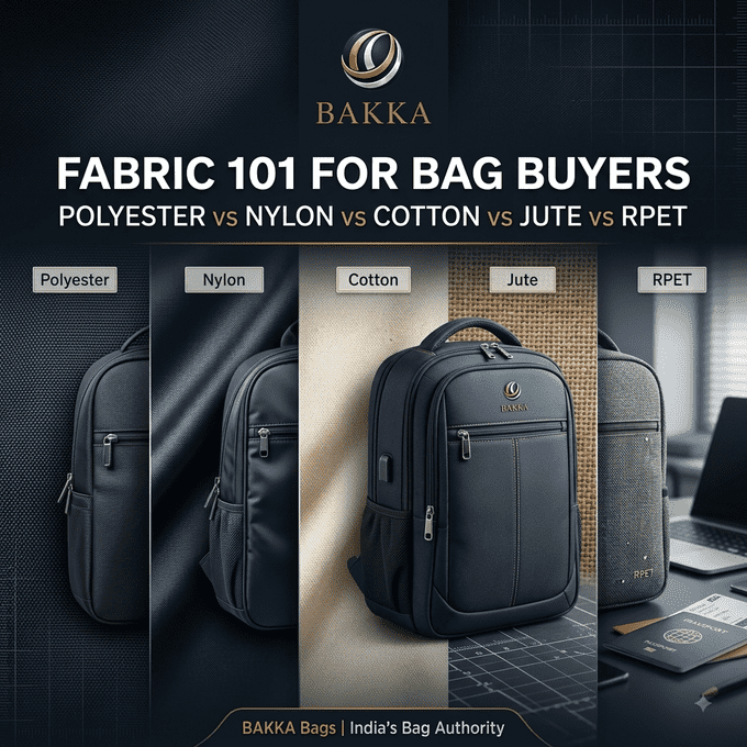 Fabric 101 for Bag Buyers: Polyester vs Nylon vs Cotton vs Jute vs RPET