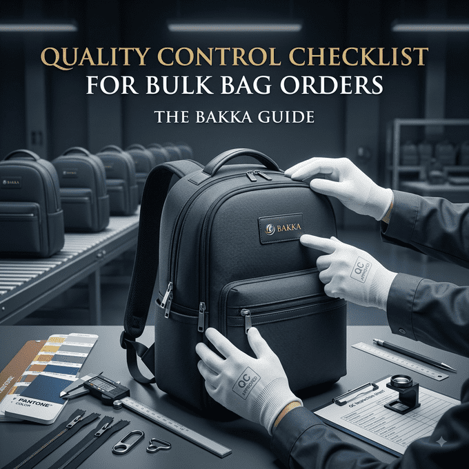 Quality Control Checklist for Bulk Bag Orders: The BAKKA Guide | BAKKA Bags