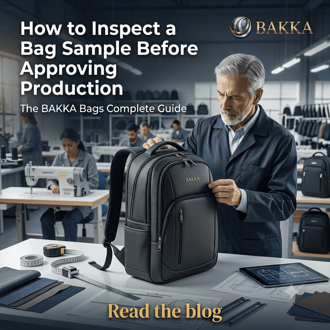 How to Inspect a Bag Sample Before Approving Production: The Complete Quality Inspection Guide for Bulk Bag Orders in India | BAKKA Bags