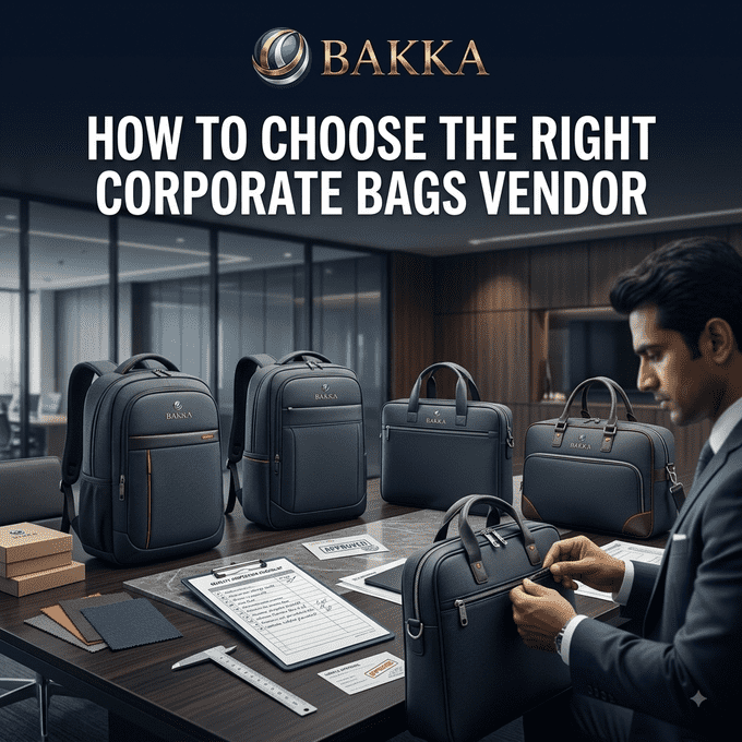 How to Choose the Right Corporate Bags Vendor: The Indian Buyer’s Guide