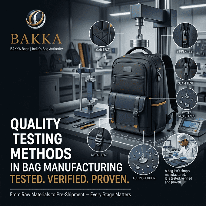 Quality Testing Methods in Bag Manufacturing: The Complete Indian Guide
