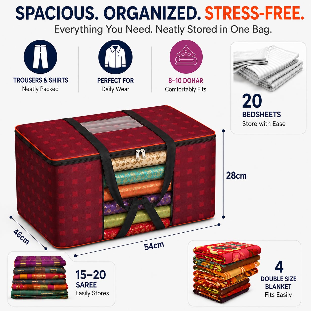 BAKKA Multipurpose Storage Bags