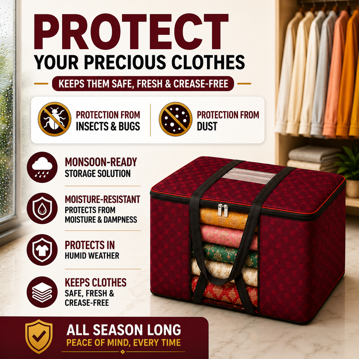 BAKKA Multi-purpose Storage Bags
