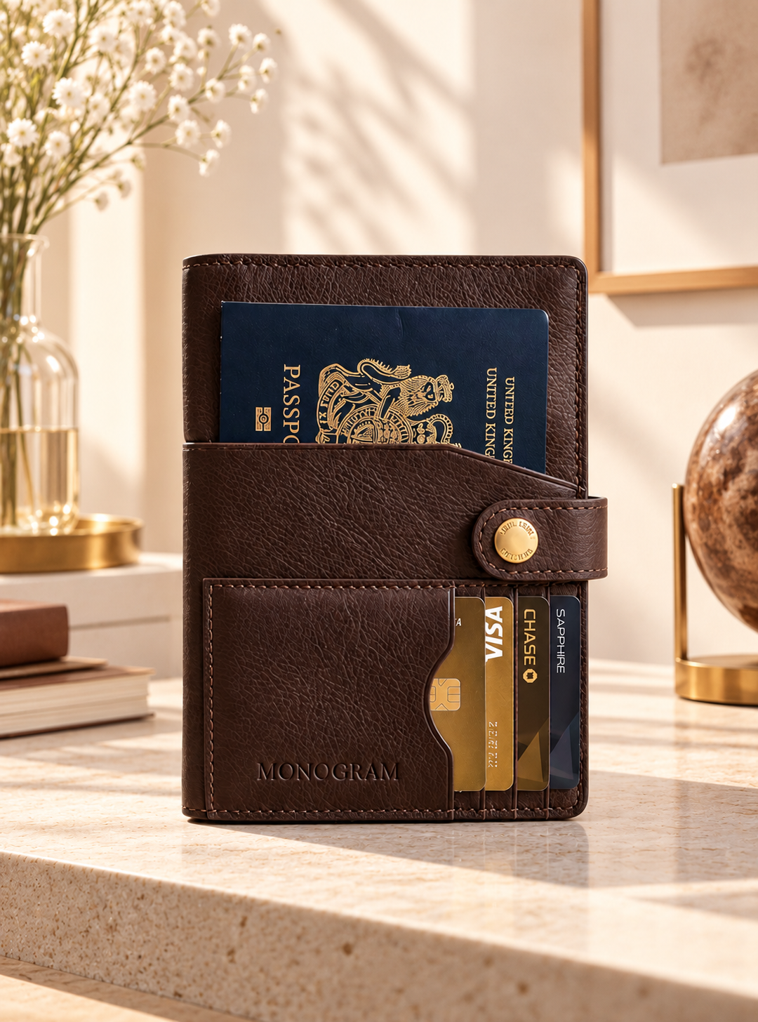 PASSPORT & CARD HOLDER