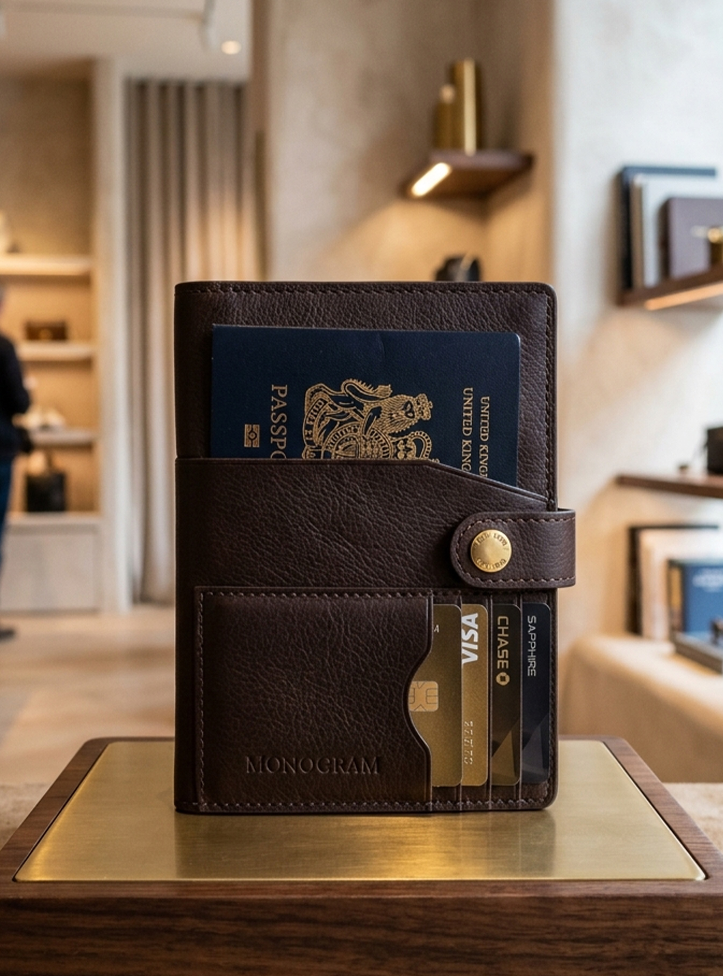 PASSPORT & CARD HOLDER