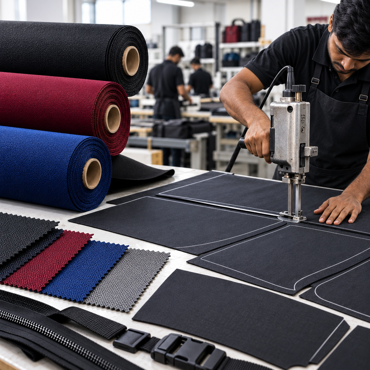  Fabric Selection & Panel Cutting